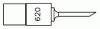 1126-0620 Diamond kärkielementti 1.0mm